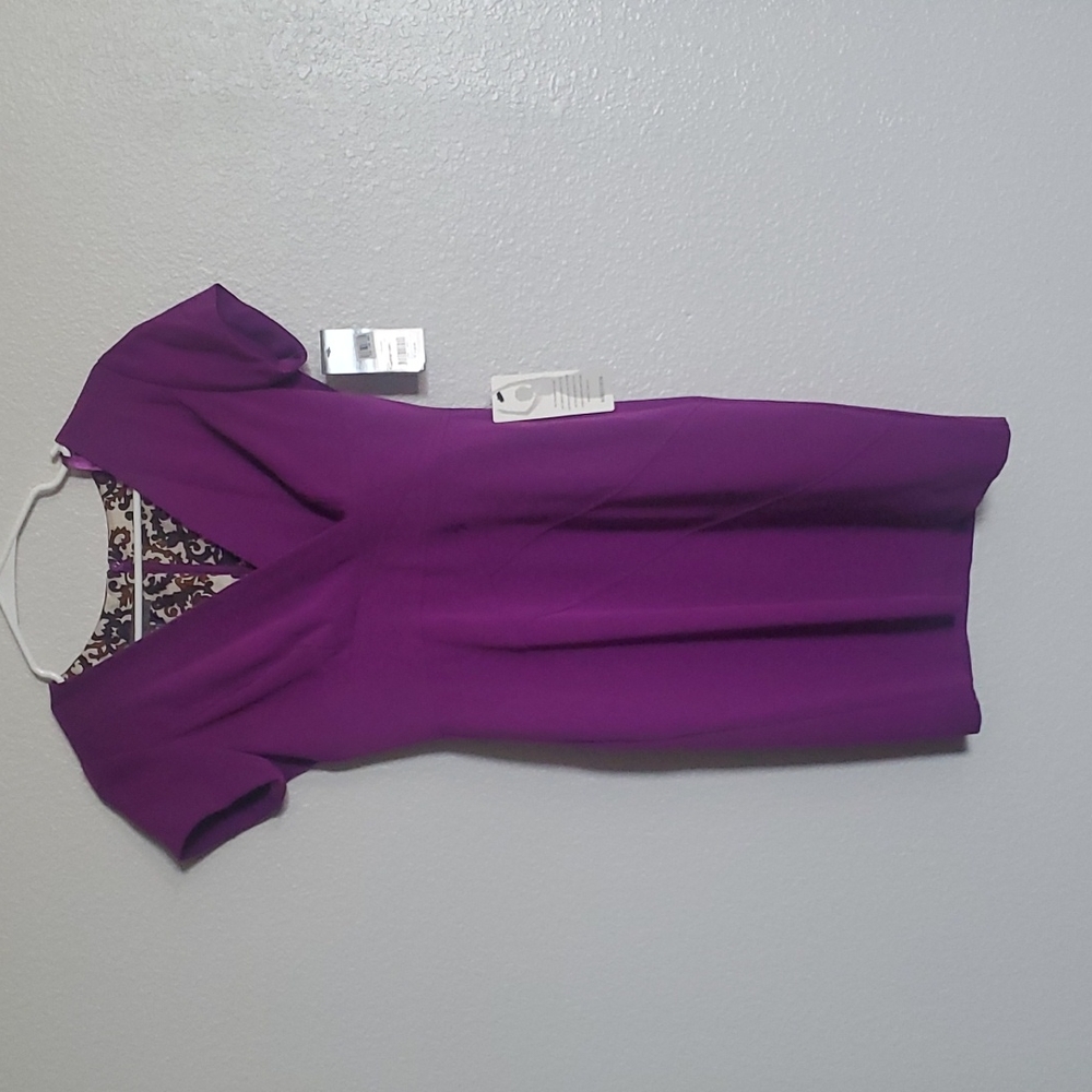 🍁LOWEST PRICE SALE🍁 DONNA RICCO: NWT Purple Dress